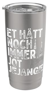 Et Hätt Noch Immer Jot Jejange Grundgesetz Karneval In Köln Doppelwandiger Edelstahl-Thermobecher