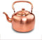 Flötenkessel Kupfer Teekanne Kessel Haushalts-Teekanne 304 Edelstahl 5L Kessel Gasgaskocher Induktionkocher Whistle Kessel 21x30cm WHLONG