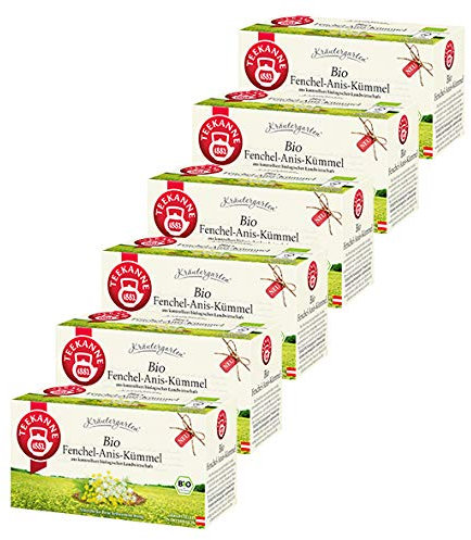 Teekanne Bio Fenchel-Anis-K?mmel / 6er Pack