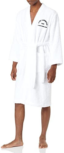 KARL LAGERFELD Homme Peignoir Rue St-Guillaume, Blanc, M