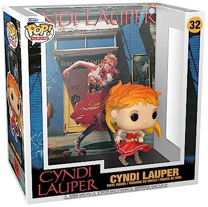 Funko Pop! Album: Cyndi Lauper-She's So Unusual - Vinyl-Sammelfigur - Geschenkidee - Offizielle Handelswaren - Spielzeug Für Kinder und Erwachsene - Modellfigur Für Sammler und Display