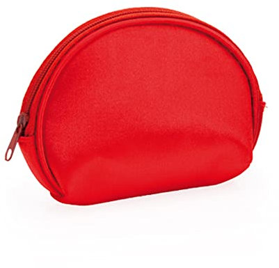 Porte-monnaie portefeuille Soldi Monetine homme femme fermeture éclair monnaie sac, rouge, Porte-monnaie