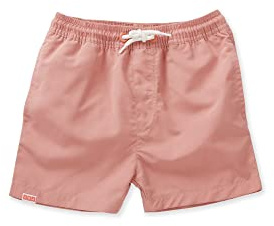 Grass & Air Kids Rose Swimming Shorts, Unisex Kids Swim Shorts, Baby, Toddler, Childrens Swimwear, Recycled Pink Swimming Trunks