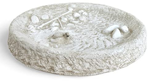Radami Vogeltränke Vogelbad Wasserstelle Vogelbecken Schildkröte GRAU ca.4,6kg