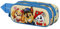 Paw Patrol Friendship-3D Doppelfedermäppchen, Blau, 22 x 9,5 cm