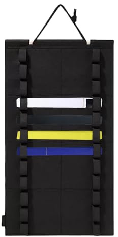 Oldmoom Gürtelaufbewahrung, Karategürtel, Präsentationsständer, 12 Gürtel, Wandmontage, Kampfsport-Gürtel, Organizer, Wandbehang, Gürtel-Display-Halter für Boxen, Judo, Kung Fu, Aikido