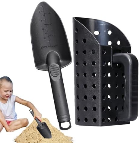 Pala detectora de Metales, Pala de para detección de Metales | Pala detectora de Metales | Tamiz de detección de Metales para Playa, Herramienta de detección de Metales de Alta