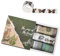 Cleminsta 20 Rollos Washi Tape Set, Vintage Adhesiva Washi Tape, Masking Cinta Adhesiva Decorativa para Scrapbooking, Manualidades, Marcos de Fotos, Bullet Journal y Decorar Regalos (verde retro)