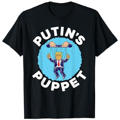 Putins Puppet Trump ist eine russische politische Parodie T-Shirt