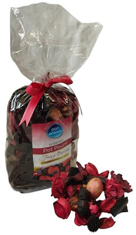 Juicy berries pot pourri - scented home botanicals - aromatic fruity scent - decorative home fragrance pot pourri -180g bag