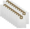 Lot de 20 sacs d'aspirateur professionnels à 5 couches - Sacs de collecte de poussière - 5 couches - Pour Karcher T 7, T71