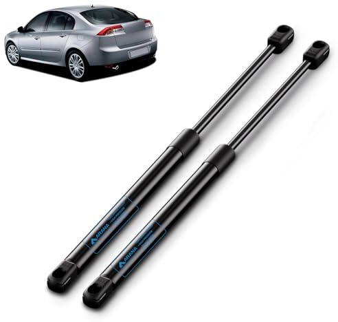 Arana 2X Ressort à gaz Amortisseur de hayon Coffre Compatible avec 2007-2015 LAGUNA III (BT0/1) Amortisseur à gaz Ressort à gaz Pièce de rechange, 844300001R