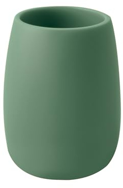 Spirella Vaso de poliresina Sven Basil, un Accesorio práctico y Elegante para tu baño, fácil de Limpiar y Especialmente Resistente a la Humedad.