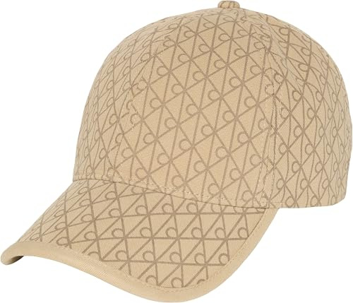 Calvin Klein Emblem Print W Leder Patch Cap UB1 - Schwarz One Size