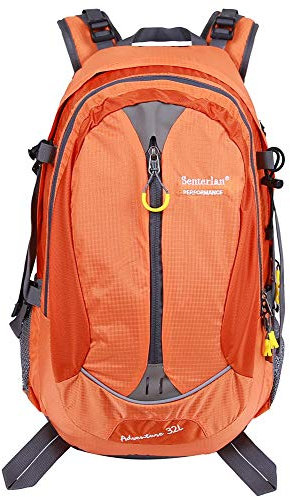 EGOGO 32 l Wasser-Resistent Outdoor Sport Wandern Camping Radfahren Rucksack Daypack S2128 (Orange)