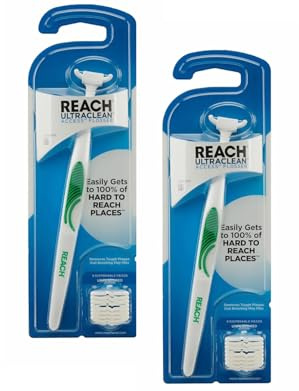 (2 Pack) Listerine Ultraclean Access Flosser Starter by Listerine