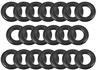 sourcing map Nitrilkautschuk-O-Ringe, 8 mm Außendurchmesser, 4 mm Innendurchmesser, 2 mm Breite, metrische Dichtung, 20 Stück