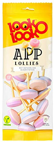 Lollipops | Look-O-Look | App Lollies 13 Pièces | Poids total 115 grammes