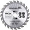 Lame de scie circulaire 76 x 10 mm avec batterie 12 V 10,8 V Convient pour Bosch Metabo Milwaukee Mini scie circulaire plongeante
