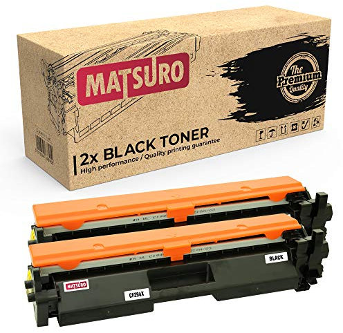 Matsuro Original | Kompatibel Tonerkartusche Ersatz für HP CF294X 94X (2 SCHWARZ)