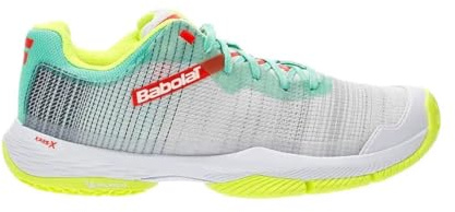 Babolat Damen Jet Ritma Padl Schuhe Padelschuh Weiß - Hellgrün