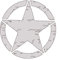NewTeam 2 Adesivi Stella Militare Circonferenza 17cm Compatibile con Jeep Renegade Suzuki Fuoristrada (Argento)