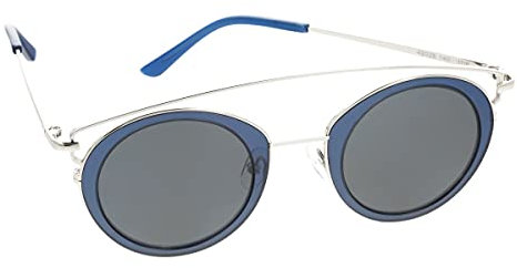Liebeskind Damen Sonnenbrille silber/blau 46-24-140 10251-00240