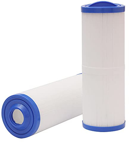 Lot de 2 Filtre pour Spa, Filtres pour Piscine 4CH-949 PWW50L compatibles avec U-nicel 4CH-949, Filbur FC-0172, SD-01143, 817-4050, PDC570-AFS, Cartouche de Filtre de Spa (blanc)