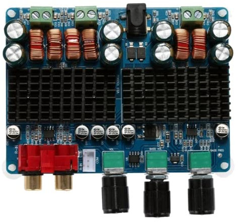 Fasizi TPA3116 2x50W + 100W 2.1 Dual Channel Amplificatore di Potenza Subwoofer Digitale Scheda Amplificatore di Potenza DC 12V-26V