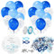 Kommunion Deko, Deko Taufe Jungen, Communion Decoration, 125 Stücke Kommunion Konfirmation Jungen, Servietten für Taufe, Servietten Konfirmation deko, Tischdeko taufe