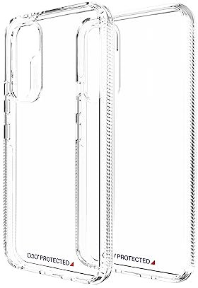 ZAGG Gear4 Crystal Palace Handyhülle entworfen für Samsung Galaxy A54 5G – kompatibel mit kabellosem Laden, 4 m Fallschutz, schlankes und stilvolles Design, D3O, recycelte Materialien,
