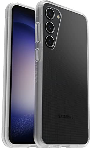 OtterBox React Series Hülle für Samsung Galaxy S23+, stoßfest, sturzsicher, ultraschlank, schützende Hülle, Getestet nach Militärstandard, Transparent