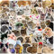 AUCEKO 50 Stück Meme Cat Aufkleber Pack Meme Katze Sticker Set wasserdichte Vinyl Sticker für Laptop Kinder Autos Motorrad Fahrrad Skateboard Gepäck Koffer Computer Aufkleber Graffiti Decal