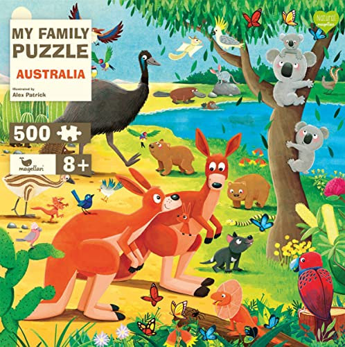 My Family Puzzle - Australia: Ein Puzzle mit 500 Teilen für Kinder und Erwachsene