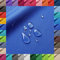 Patchhome Oxford Polyester Öko-Tex Gewebe, Wasserdicht, Polyesterstoff, Meterware mit 160cm Breite reißfest und pflegeleicht (Blau)