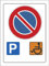 M-ITALY CARTELLO SEGNALETICO - PARCHEGGIO DISABILI divieto di sosta - Adesivo Extra Resistente, Pannello in Forex, Pannello In Alluminio (30x42 cm, Plastica)