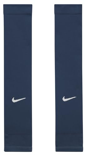 Nike U NK Strike SLV-Équipe Wc22 Jambières, Bleu Marine/Blanc, L-XL Mixte