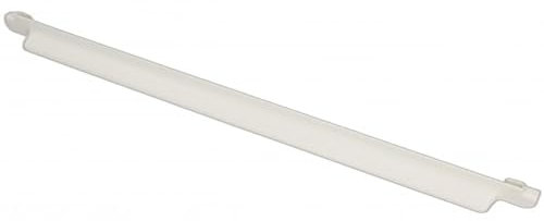 FIGEVIDA Profilo Bordo Posteriore per Ripiano in Vetro Frigorifero, Compatibile con Rex Electrolux Aeg, Dimensioni: 458x16 (mm), Colore Bianco, Per Modelli FI22 SCN SCS Compatibile per 2231065166