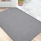 DEXI Fußmatte Innen 81 x 122 cm, rutschfeste Fussmatte waschbar, absorbierend Schmutzfangmatte, wasserdicht Türmatte für Hund, Haustür, Patio, Grau