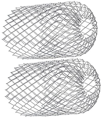 Hoement 2piezas Protector Para Canalones Expandible Filtro Drenaje Tejados Antihojas Rejilla Hueca Para Exterior Balcón Jardín