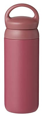 HGDXDP Insulated Cup 500ml Thermos Stainless Steel Double Wall Day Off Tea Coffee Drink Bottle Cup(Red)
