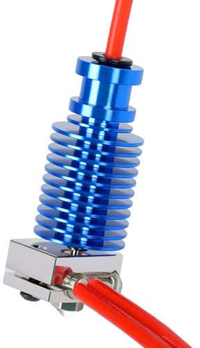 BZ 3D Prusa i3 MK3 Hotend Plattierte Kupfer 24V 40W Kit für Prusa i3 MK3,MK3S,MK3S+3D-Drucker V6 Hotend,Upgrade Bi-Metal Heatbreak,500℃ Beschichtete Kupfer Heizblock,V6 Düse 0,4mm.