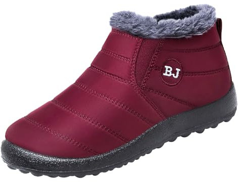 Generisch meine bestellungen anzeigen Stiefel Damen Wasserdicht Warm Gefütterte Schneestiefel Winterschuhe Damen Flach Rutschfeste Laufsoh 1 euro artikel ohne versandkosten sandalen sale damen