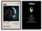 LJXOSKMK Alien-Poster (2er-Set) Vintage-Sci-Fi-Horror-Film-Poster, Leinwandposter für Schlafzimmer, ästhetische Wandkunst, Poster und Drucke, ungerahmt, 30 x 45 cm, Stil 22