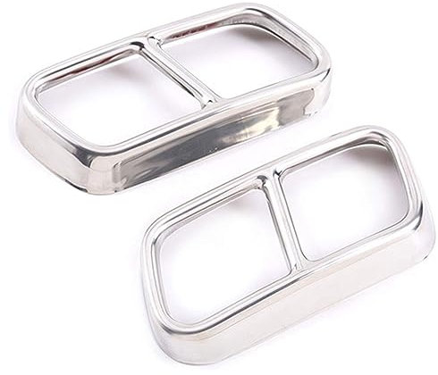 Auto Auspuffblenden Für BMW 7 Series F01 2009-2014, Auspuff Endrohr Abdeckung Trim Auspuffrohr Endrohre Abdeckungen Auspuffblende Exterior Zubehör