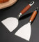 NORHOR Ensemble de spatules de Gril, Acier Inoxydable 430, Accessoires pour Barbecue, Spatule à Hamburger, Spatule à crêpes, Idéale pour Barbecue et Grill à Dessus Plat. qualité Commerciale.