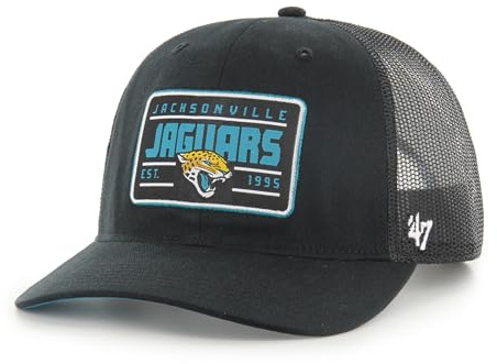 47 Jacksonville Jaguars NFL Hardline Trucker RF Unisex Basecap - Schwarz