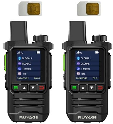 Nationwide LTE Walkie-Talkie - Two-Way Radio - Unlimited Range POC Two Way Radios Set(X20)