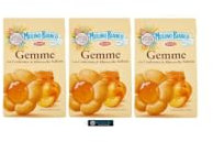 Mulino Bianco Gemme, Biscotti con Confettura di Albicocche Italiane, Confezione da 3 x 200g,+ key smarter italy shop service