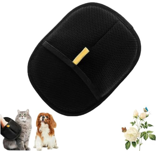 Fell Magnet Handschuh, Handschuh, Katzenhaarentferner Handschuhs, Tierhaarentferner Handschuhs, Reusable Dog Cat Brush Dog Care for Long Short (1)